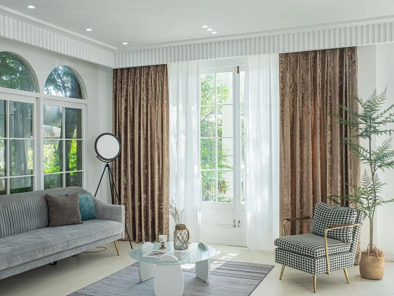 Cortina de terciopelo de hielo Xinjiang